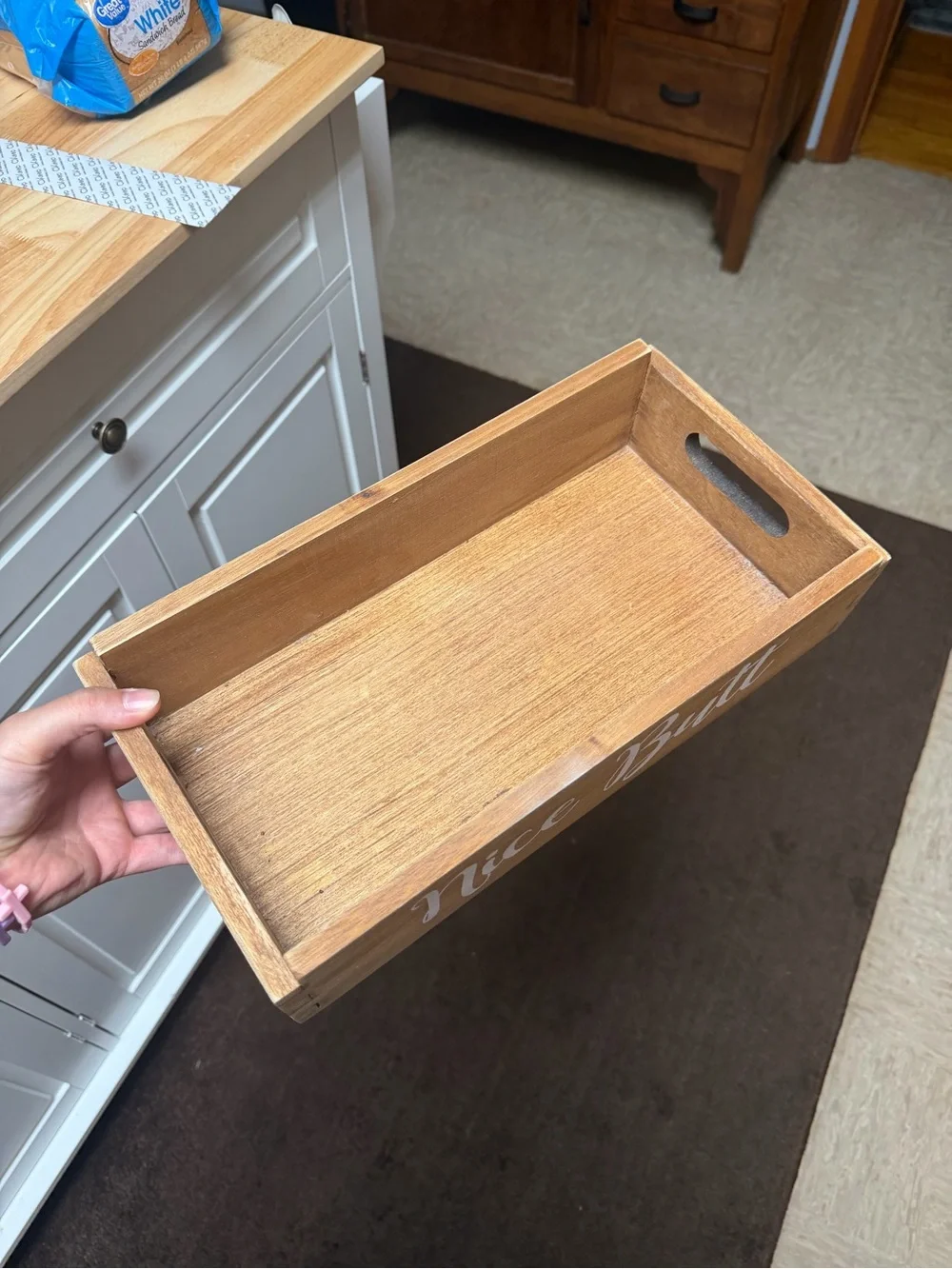 Wooden Crate Sign 